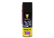 Coyote Silkal 93 silikonový olej mazivo na ložiska, čepy, elektrická a startovací zařízení, jízdní kola.. sprej 200 ml