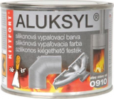 Aluksyl Silikonová vypalovací barva Stříbrná 0910 80 g
