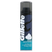 Gillette Classic Sensitive pěna na holení pro citlivou pokožku pro muže 200 ml