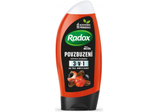 Radox Men Povzbuzení Kofein & Guarana 2v1 sprchový gel a šampon pro muže 250 ml
