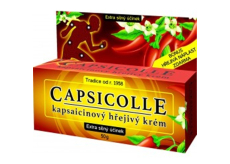 Capsicolle Kapsaicinový hřejivý krém extra silný 50 g
