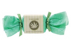 Bohemia Gifts Cannabis ručně vyráběné konopné mýdlo bonbon 30 g