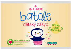 Alpa Batole zásyp s extraktem z listu olivovníku pro děti, náhradní sáček 100 g