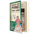 Bohemia Gifts Pivrnec Extrakt z pivních kvasnic a chmele sprchový gel 250 ml + šampon na vlasy 250 ml kniha kosmetická sada