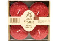 Adpal Stearin Maxi Black Currant - Černý rybíz vonné čajové svíčky 4 kusy