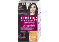 Loreal Paris Casting Creme Gloss barva na vlasy 100 temně černá