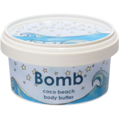 Bomb Cosmetics Kokosová pláž - Coco Beach Přírodní tělové máslo ručně vyrobeno 200 ml