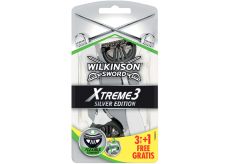 Wilkinson Sword Xtreme 3 Silver Edition holicí strojek pro muže 4 kusy
