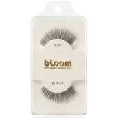 Bloom Natural nalepovací řasy z přírodních vlasů obloučkové černé č. 82 1 pár