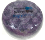 Fragrant Martian Glycerinové mýdlo masážní s houbou naplněnou vůní parfému Thierry Mugler Alien v barvě fialové 200 g