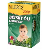Leros Baby Klidné sny bylinný čaj pro děti 20 x 1,5 g
