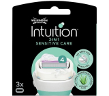 Wilkinson Intuition Sensitive Care Aloe + Vitamin B5 náhradní hlavice pro ženy 3 kusy