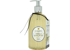 Vivian Gray Vivanel Vanilla & Patchouli luxusní tekuté mýdlo s dávkovačem 350 ml