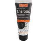 Beauty Formulas Charcoal Jíl + Aktivní uhlí pleťová maska na obličej a krk 100 ml