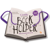 If Gimble Adjustable Bookholder Držák na knihu Cestovní fialový 340 x 240 x 20 mm