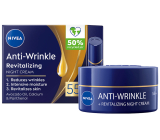 Nivea Anti-Wrinkle + Revitalizing 55+ Obnovující noční krém proti vráskám 50 ml