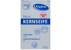 Kappus Kernseife Reine univerzální čisté tvrdé bílé mýdlo vyrobeno z přírodních látek 150 g