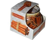 Admit Cinnamon dekorativní aromatická svíčka ve skle 80 g