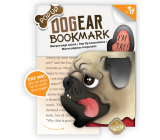 If Bookmark Dogear Záložka psí uši Mops 98 x 5 x 90 mm