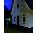 Annas Collection LED laser 4x funkce obloha - stálý, červená/zelená