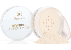 Dermacol Invisible Fixing Powder transparentní fixační pudr White 13,5 g