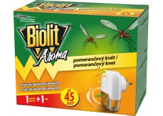 Biolit Aroma Elektrický odpařovač s vůní pomeranče proti komárům 45 nocí strojek + náplň 27 ml