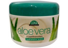 Luna Natural Aloe Vera s panthenolem hydratační krém 300 ml