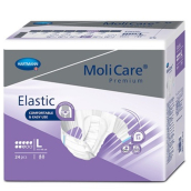 MoliCare Premium Elastic L 110-150 cm 8 kapek zalepovací plenkové kalhotky pro střední až těžký stupeň inkontinence 24 kusů