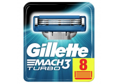 Gillette Mach3 Turbo náhradní hlavice 8 kusů, pro muže