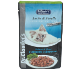 Dr. Clauders Losos a pstruh v želé kompletní krmivo pro kočky kapsička 100 g