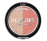 Miss Sporty Designer Duo Sculpting Blush tvářenka 100 9 g
