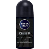 Nivea Men Deep kuličkový antiperspirant deodorant roll-on 50 ml