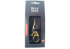 Diva & Nice Nůžky na manikúru ozdobné 9 x 4 cm