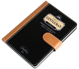 Nekupto Liga Pravých Gentlemanů Luxusní zápisník Pravý Gentleman - osobitý, inteligentní, silný a stylový 10,5 x 15 x 1,5 cm