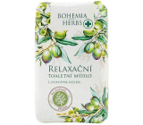 Bohemia Gifts Olivový olej, glycerin a extrakt z citrusů relaxační toaletní mýdlo 100 g