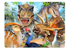 Prime3D pohlednice - Dino Selfie 16 x 12 cm
