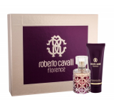 Roberto Cavalli Florence parfémovaná voda pro ženy 50 ml + tělové mléko 75 ml, dárková sada