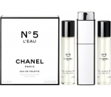 Chanel No.5 L Eau toaletní voda pro ženy komplet 3 x 20 ml