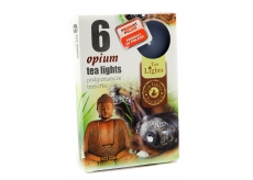 Tea Lights Opium vonné čajové svíčky 6 kusů