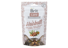 Brit Care Cat Snack Hairball Kacgna pamlsek poloměkké doplňkové krmivo 50 g