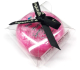Fragrant Explosion Glycerinové mýdlo masážní s houbou naplněnou vůní parfému Marc Jacobs - Flower Bomb v barvě růžové 200 g