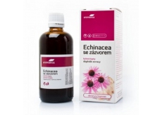 Aromatica Echinaceové bylinné kapky se zázvorem na obranyschopnost, imunitu, protizánětlivě, dýchací cesty 100 ml