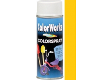 Color Works Colorsprej 918501 zlato-žlutý alkydový lak 400 ml
