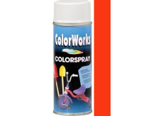 Color Works Colorsprej 918504 oranžovo-červený alkydový lak 400 ml