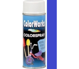 Color Works Colorsprej 918508 královsky modrý alkydový lak 400 ml