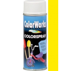 Color Works Colorsprej 918503C žlutý alkydový lak 400 ml