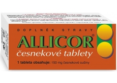 Naturvita Allicor česnekové tablety zajistí maximum původních látek čerstvého česneku 60 tablet