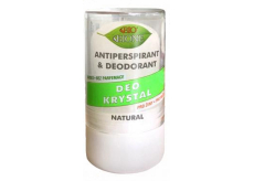 Bione Cosmetics Bio Natural Deo Krystal antiperspirant deodorant kolíček unisex 120 g kamenec má mnoho využití: po holení, štípnutí hmyzem, proti pocení, popálení pokožky, zastavuje krvácení