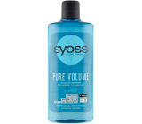 Syoss Pure Volume nadýchaný objem bez zatížení, micelární šampon pro slabé vlasy 440 ml