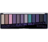 Rimmel London Magnifeyes Paleta očních stínů 008 Electric Violet Edition 14,16 g